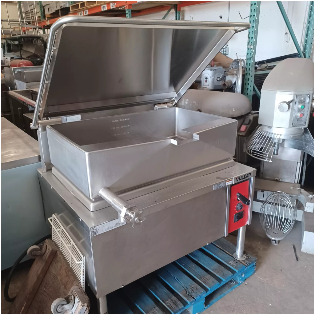 VE40 VULCAN USED TILTING ELECTRIC SKILLET Delray Food Service